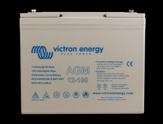 Victron Energy 12V 100Ah AGM Super Cycle Batt. (M6)