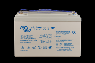 Victron Energy 12V 125Ah AGM Super Cycle Batt. (M8)