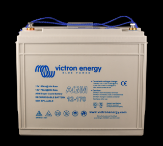 Victron Energy 12V 170Ah AGM Super Cycle Batt. (M8)