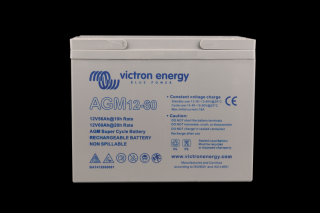 Victron Energy 12V 60Ah AGM Super Cycle Batt. (M5)