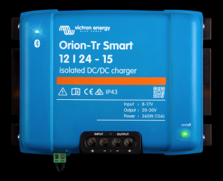 Victron Energy Orion-Tr Smart 12 24-15A (360W) Non-isolated DC-DC charger
