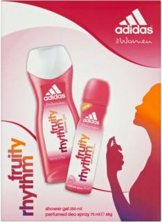 Adidas Fruity Rhythm 75ml Deodorant Spray + 250ml Gel de duș Set