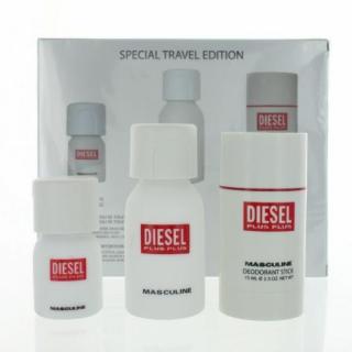 Diesel Plus Plus Men 75ml EDT + 30ml EDT + 75ml Deodorant Stick Set