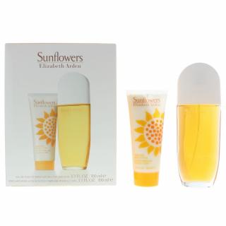 Elizabeth Arden Sunflowers 100ml EDT + 100ml Loțiune de corp Ii Set