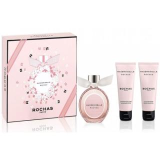 Rochas Mademoiselle 50ml EDP + 50ml Loțiune de corp + 50ml Gel de duș Set