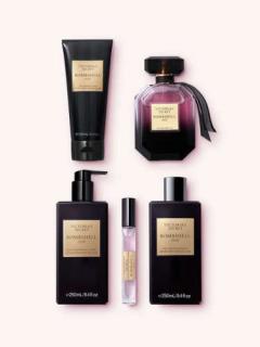 Victoria Secret Bombshell Oud 100ml EDP + 7ml EDP + 100ml Gel de duș + 250ml Loțiune de corp + 250ml Spray de corp Set