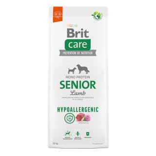 BRIT CARE Hypoallergenic, Hrana Uscata Caine Senior, Miel, 12kg