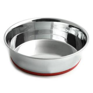 Castron 4DOG Inox Baza Rosie 0,9L 17cm