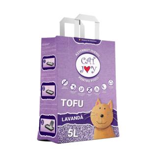 CAT JOY Tofu, Asternut Igienic pentru Pisica, Lavanda, 5L