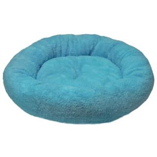 Culcus 4DOG Deluxe Rotund Plush S 52x9CM Albastru