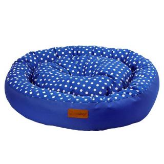 Culcus 4DOG Deluxe Rotund Tarte S 65x15CM Albastru