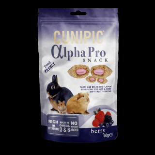 CUNIPIC Alpha Pro, snack fucte de padure, 50g