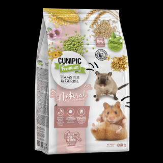 CUNIPIC, hrana Hamster Gerbil, 600g