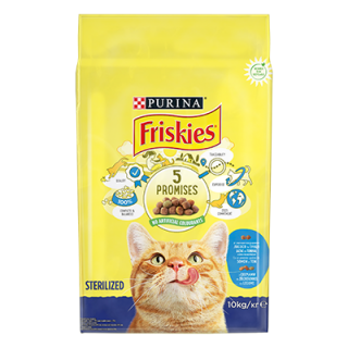 FRISKIES CAT ADULT STERILISED 10KG