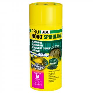 Hrana pesti acvariu JBL ProNovo SPIRULINA FLAKES M 100 ml