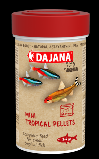 Hrana pesti DAJANA Mini Tropical Pellets 100ml