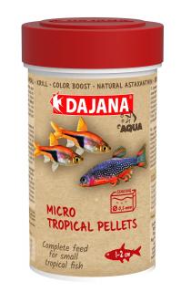 Hrana pesti DAJANA Mircro Tropical Pellets 100ml