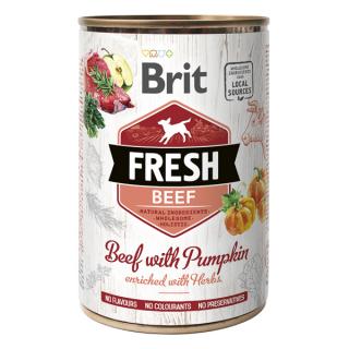 Hrana Umeda Caini BRIT Fresh Vita si Dovleac 400g