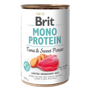 Hrana Umeda Caini BRIT Mono Protein Ton si Cartof Dulce 400g