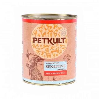 Hrana Umeda Caini PETKULT Sensitive Vita  Orez Brun 800g