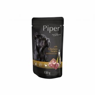 Hrana Umeda Caini PIPER Adult Inimi de Pui si Orez Brun 150g