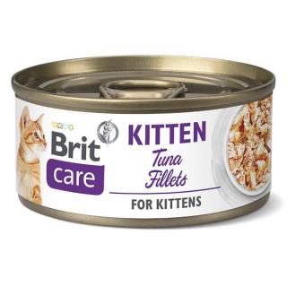 Hrana Umeda Pisici BRIT CARE Kitten Tuna Fillets 70g