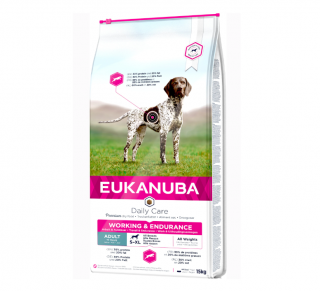 Hrana uscata Caini EUKANUBA Working  Endurance Daily Care Chicken 15kg