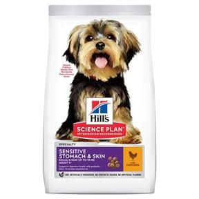 Hrana Uscata Caini HILL S SP Canine Adult Small and Mini Sensitive Stomach and Skin Chicken 6 kg