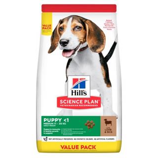 Hrana Uscata Caini HILL S SP Canine Puppy Medium Lamb and Rice 18kg (Value Pack)