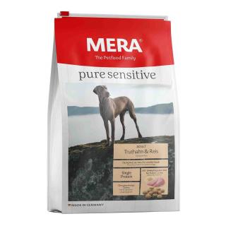 Hrana Uscata Caini MERA Pure Sensitive Adult Curcan si Orez 4kg