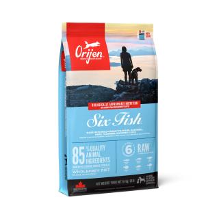 Hrana Uscata Caini ORIJEN Six Fish 11,4kg