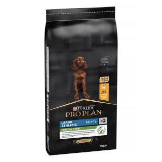 Hrana Uscata Caini PRO PLAN Puppy Large Athletic Pui si Orez 12kg