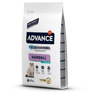 Hrana Uscata Pisici ADVANCE Sterilised Hairball 10kg