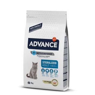 Hrana Uscata Pisici ADVANCE Sterilized Curcan 3kg