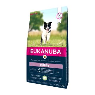 Hrana uscata Pisici EUKANUBA Grain Free Puppy SmallMedium Lamb 12kg