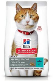 Hrana uscata Pisici HILL S SP Feline Adult Sterilised Tuna 1.5 kg