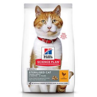 Hrana Uscata Pisici HILL S SP Feline Young Adult Sterilised Chicken 3kg