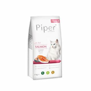 Hrana Uscata Pisici PIPER Adult Sterilizat Somon 3kg