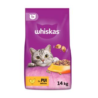 Hrana Uscata Pisici WHISKAS Adult Pui si Ficat 14kg