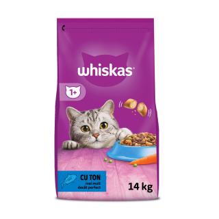 Hrana Uscata Pisici WHISKAS Adult Ton si Ficat 14kg