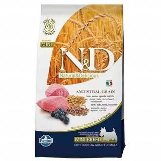 ND Ancestral Grain, Hrana Uscata Caine Adult, Talie Mica, Miel si Afine, 800g