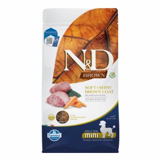 ND Brown, Hrana Uscata Caine Adult, Talie Mica, Miel, Morcov si Spirulina, 2kg