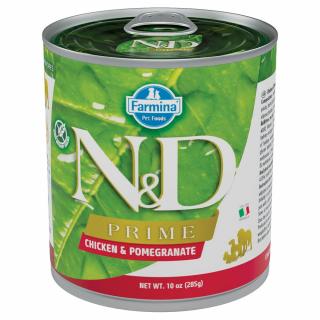 ND Prime, Hrana Umeda Caine Adult, Pui si Rodie, 285g
