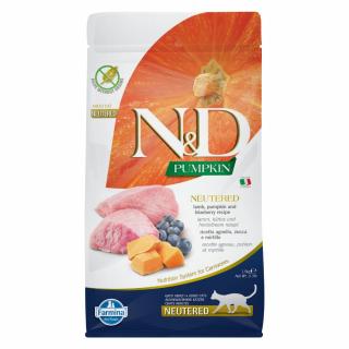 ND Pumpkin, Hrana Uscata Pisica Adult, Sterilizata, Miel si Afine, 1.5kg