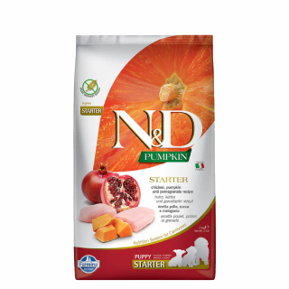 ND Pumpkin Starter, Hrana Uscata Caine Junior, Pui, Rodie si Dovleac, 2.5kg