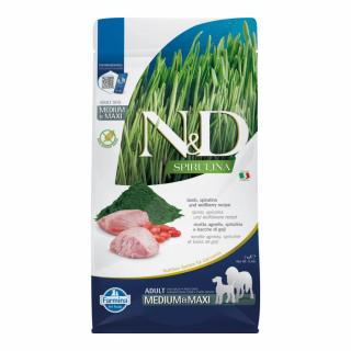 ND Spirulina, Hrana Uscata Caine Adult, Talie Medie Mare, Miel si Goji, 2kg