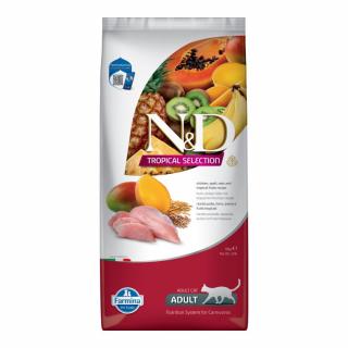 ND Tropical Selection, Hrana Uscata Pisica Adult, Pui si Fructe Tropicale, 10kg