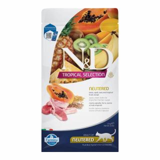ND Tropical Selection, Hrana Uscata Pisica Adult, Sterilizata, Miel si Fructe Tropicale, 1.5kg
