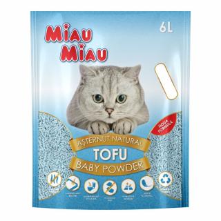 Nisip Pisici MIAU MIAU Tofu Baby Powder 6L