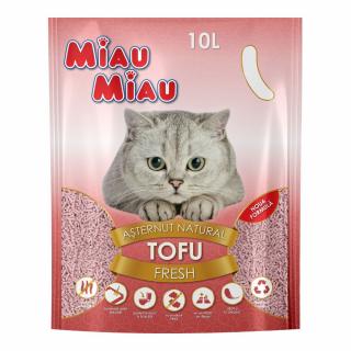 Nisip Pisici MIAU MIAU Tofu Fresh 10L